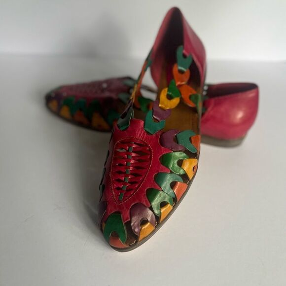 Ladies Miramonte Vintage Huarache Sandals 9 - Picture 3 of 7